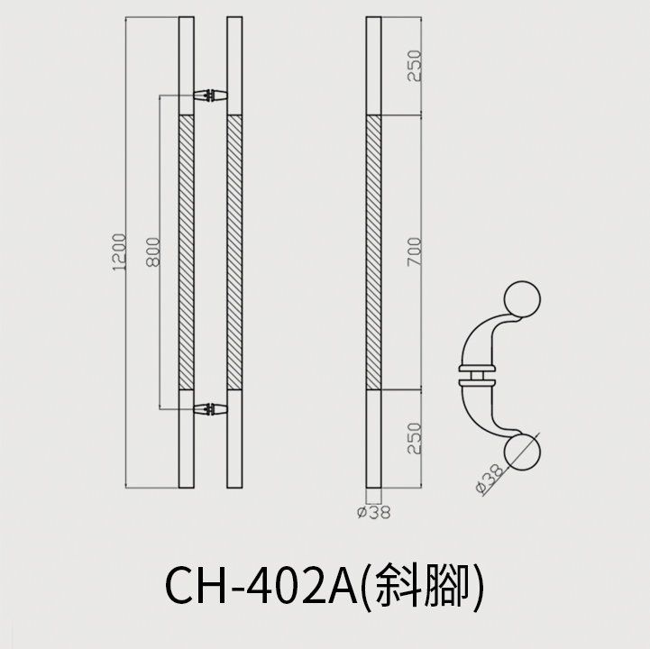 CH-402 A 尺寸圖