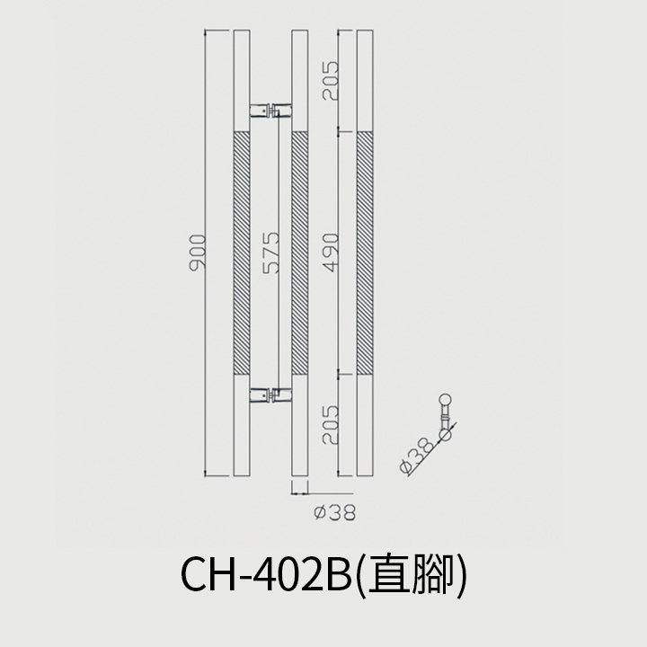 CH-402 B 尺寸圖