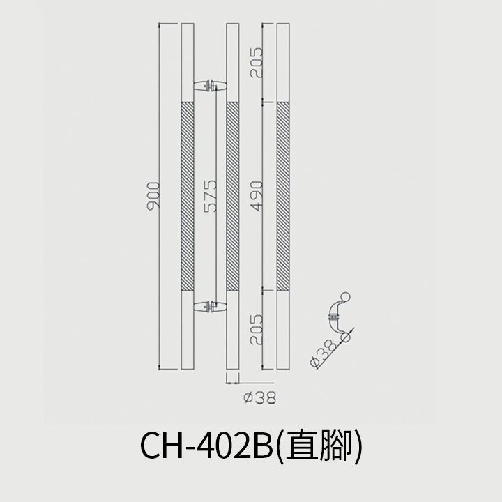 CH-402 B 尺寸圖